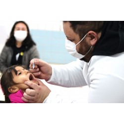 Campanha de Vacinação contra a Pólio inicia nas Unidades de Saúde de Campo Largo